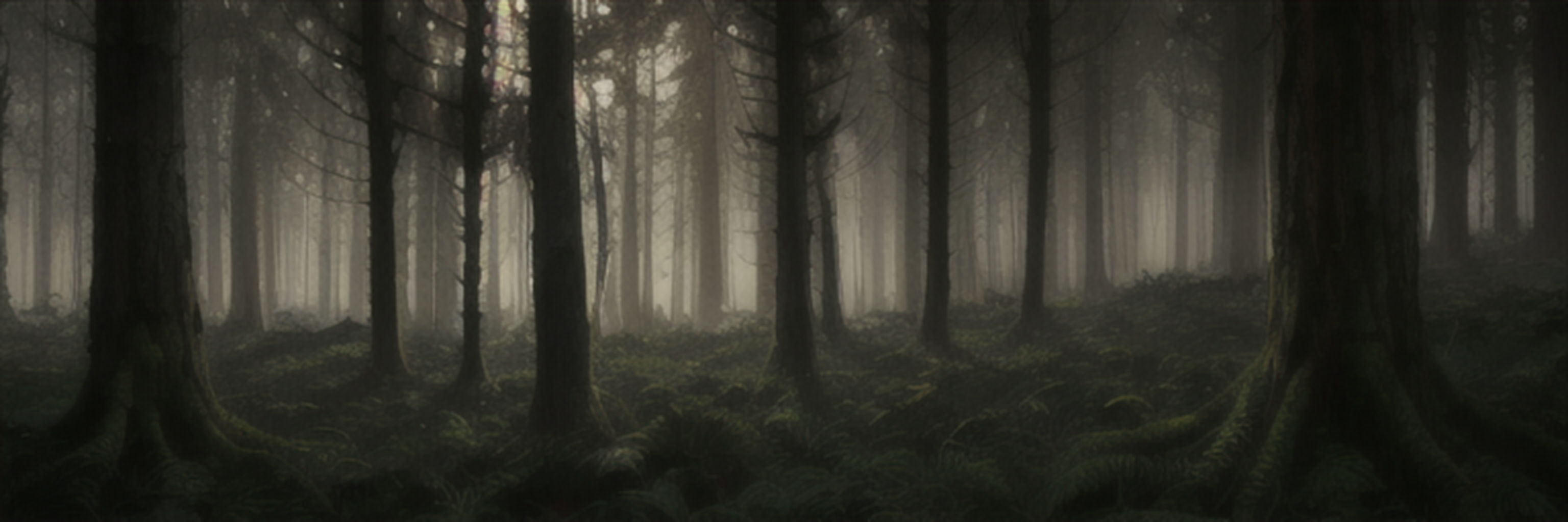 Penedurn Forest at Twilight
